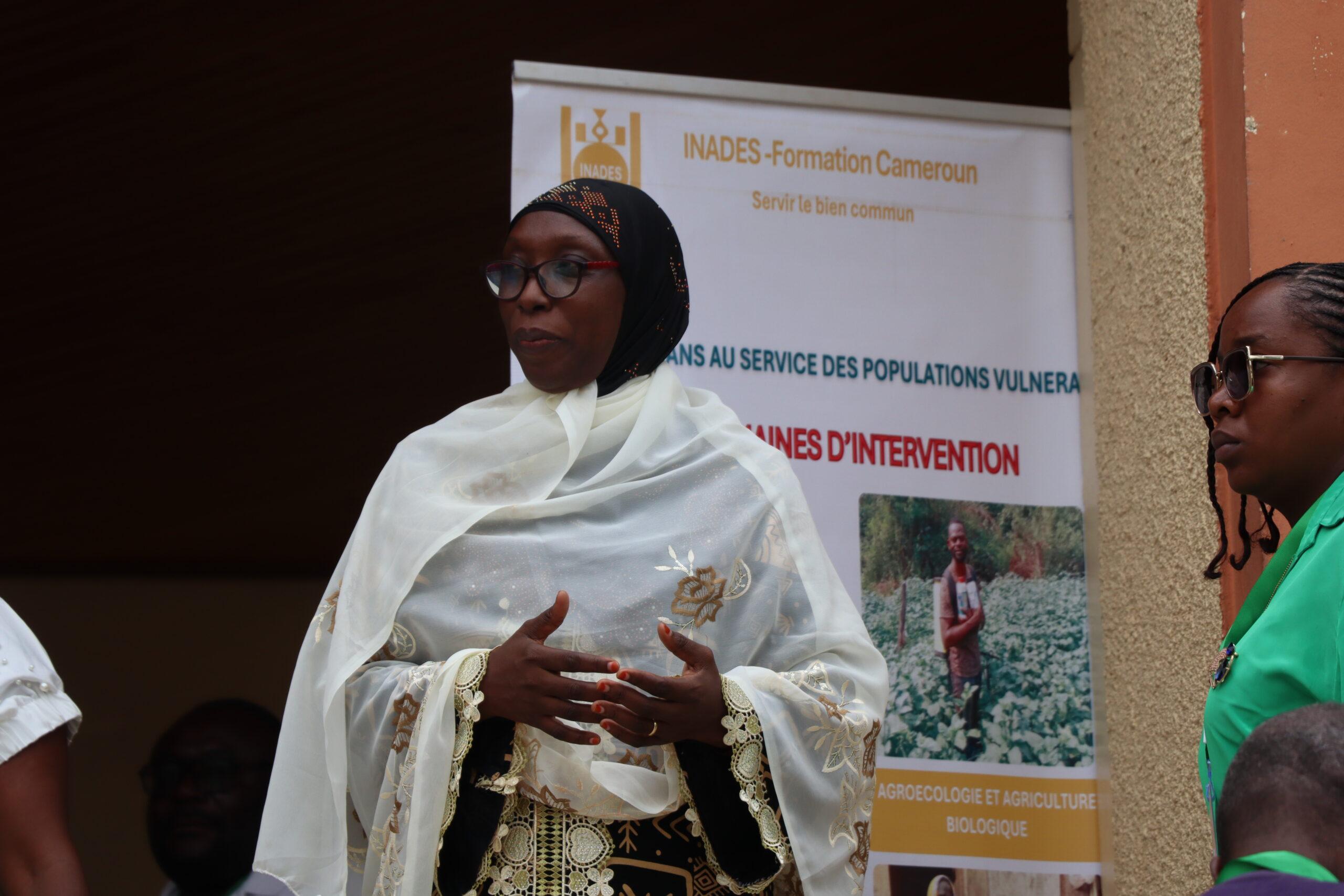 Madame BALKISSOU MOUSSA Epse MAMANE, Directrice par Intérim d’INADES-Formation Cameroun