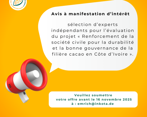 Avis à manifestation d’intérêt INKOTA